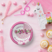 Cute Pink Baby Stroller ペーパーボウル (パーティー)