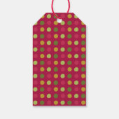 Cute Pink Beary Christmas Ballet Dancing Panda  ギフトタグ (裏面)