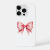 “Cute Pink Bow Phone Case 🎀 | Soft coquette style iPhoneケース (裏面)