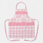 Cute Pink Bows and Coquette Grace Trendy Apron エプロン (正面)