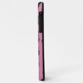 Cute Pink Cat iPhone Case – Soft Aesthetic Vibes Case-Mate iPhoneケース (裏面/左)
