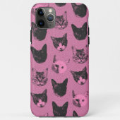 Cute Pink Cat iPhone Case – Soft Aesthetic Vibes Case-Mate iPhoneケース (裏面)