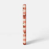 "Cute Pink Cherry Pattern Samsung Galaxy S22 Case  Samsung Galaxyケース (左側面)