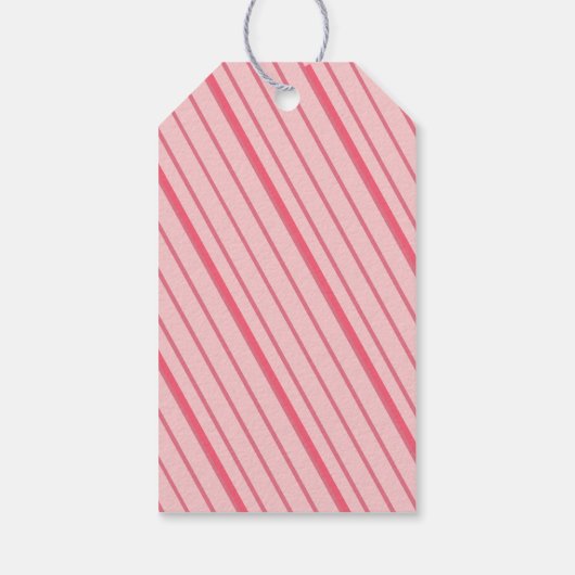 Cute Pink Christian Christmas  ギフトタグ (裏面)