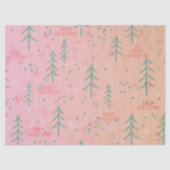 Cute Pink Christmas 薄葉紙 (正面)