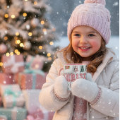 Cute Pink Christmas Cheer Mug マグカップ