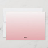 Cute Pink Christmas Kitties シーズンカード (裏面)