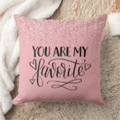 Cute  Pink Couple Gift Decor クッション (ブランケット)