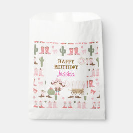 Cute Pink Cowgirl フェイバーバッグ