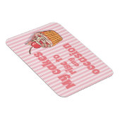 Cute Pink Cupcake Rise to Occasion マグネット (右側)