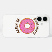Cute Pink Donut with Sprinkles Case-Mate iPhoneケース (裏面 (横))
