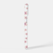Cute Pink Floral iPhone Case – Aesthetic Cases 15ケース (右側面)