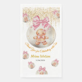  Cute Pink Gingerbread Girl in Christmas Bauble  (正面)