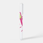 Cute Pink Heart Aesthetic Phone Case iPhoneケース (右側面)