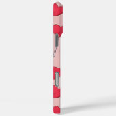 Cute Pink Heart Lollipops Seamless Pattern Case-Mate iPhoneケース (裏面 / 右)