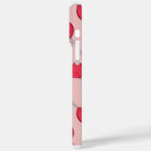 Cute Pink Heart Lollipops Seamless Pattern Case-Mate iPhoneケース (裏面 / 左)