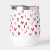 Cute Pink Heart Pattern – Romantic &Stylish Design (右面)