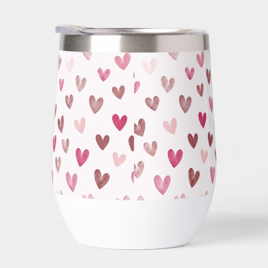Cute Pink Heart Pattern – Romantic &Stylish Design (右面)