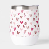 Cute Pink Heart Pattern – Romantic &Stylish Design (左面)
