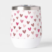 Cute Pink Heart Pattern – Romantic &Stylish Design (正面)