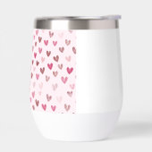 Cute Pink Heart Pattern – Romantic &Stylish Design (左面)
