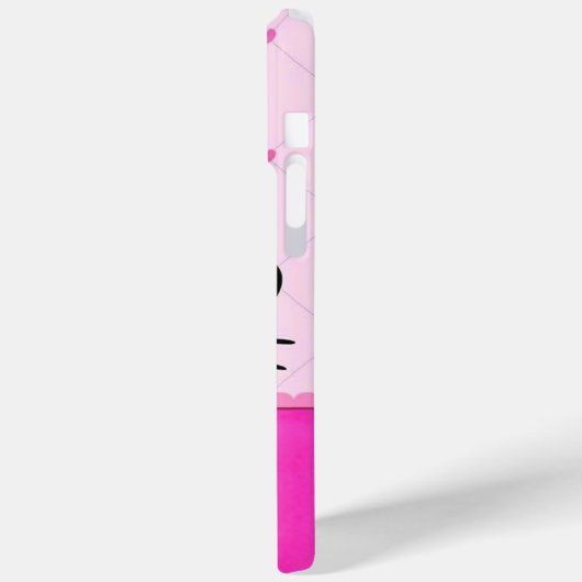 Cute Pink Kitty Cell Phone Case Case-Mate iPhoneケース (裏面 / 左)