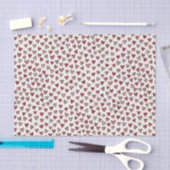 Cute Pink Little Hearts Tissue Paper 薄葉紙 (クラフト)