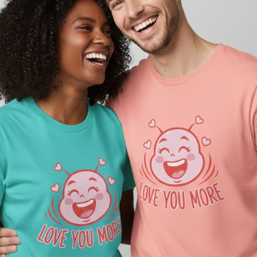 Cute Pink Monster Love You More Art Tシャツ