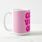 cute pink mug that just instantly makes you smile コーヒーマグカップ (左)