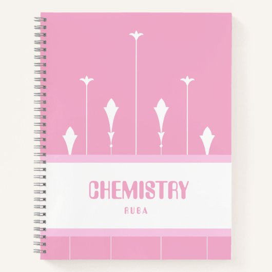 Cute pink Notebook ノートブック (正面)