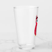 Cute Pink Owl タンブラーグラス (右)