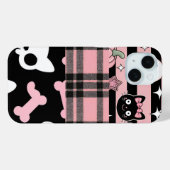 Cute Pink Pastel Goth Halloween  Case-Mate iPhoneケース (裏面 (横))