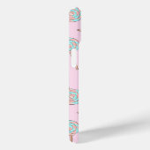 Cute Pink Pastel Lollipop Seamless Pattern Case-Mate iPhoneケース (裏面 / 右)
