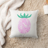 Cute Pink Pineapple クッション (ブランケット)