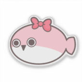 Cute Pink Sakabambaspis シール (正面)