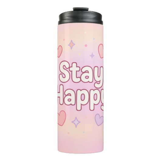 CUTE PINK WATER BOTTLE タンブラー (正面)