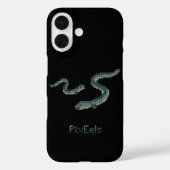 Cute "PixEels" Pixelated Eels Graphic Case-Mate iPhoneケース (裏面)