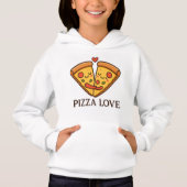 Cute Pizza Love Sticker (正面)