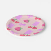 cute plate ペーパープレート (アングル)