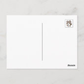 Cute Playful Cats Design – Fun Paws and Play Art ポストカード (裏面)