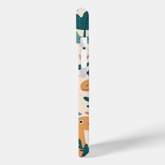Cute & Playful Dino Land Children's Pattern Phone  Case-Mate iPhoneケース (裏面 / 左)