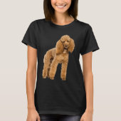 Cute poodle tシャツ (正面)
