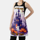 Cute Popular Halloween Spooky Collection エプロン (インサイチュ)