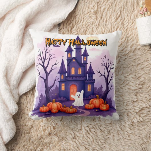 Cute Popular Halloween Spooky Collection クッション (ブランケット)