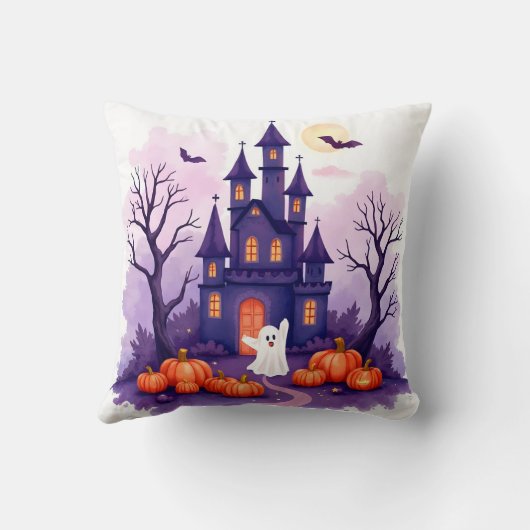 Cute Popular Halloween Spooky Collection クッション (裏面)