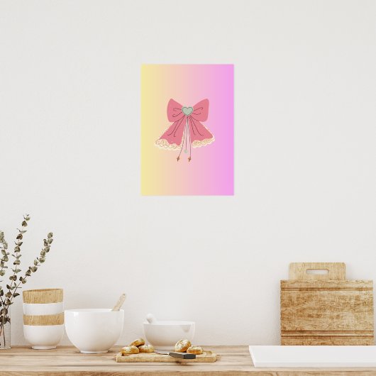 Cute poster decor ポスター (キッチン)