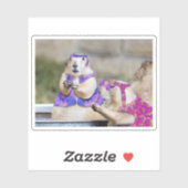 Cute Prairie Dog Hippies シール (シート)