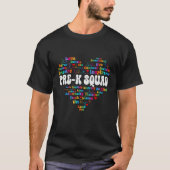 Cute Pre K Squad Appreciation Week back to school  Tシャツ (正面)