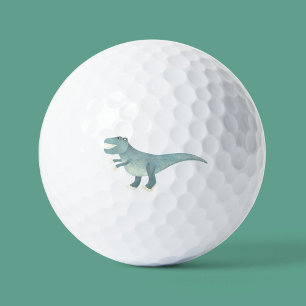 Cute Prehistoric T-Rex Dinosaur ゴルフボール