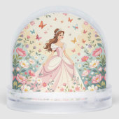 Cute princess with butterflies (裏面)